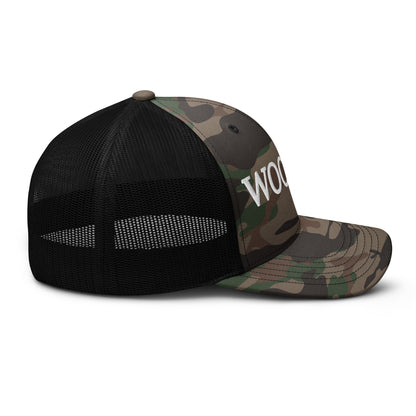 Woo Boy Camouflage trucker hat