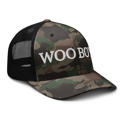 Woo Boy Camouflage trucker hat