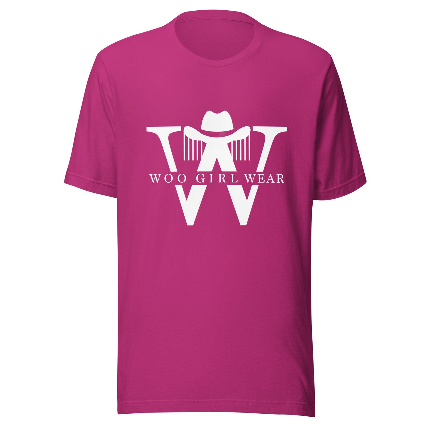 Woo Girl Wear Unisex T-Shirt (Pink)