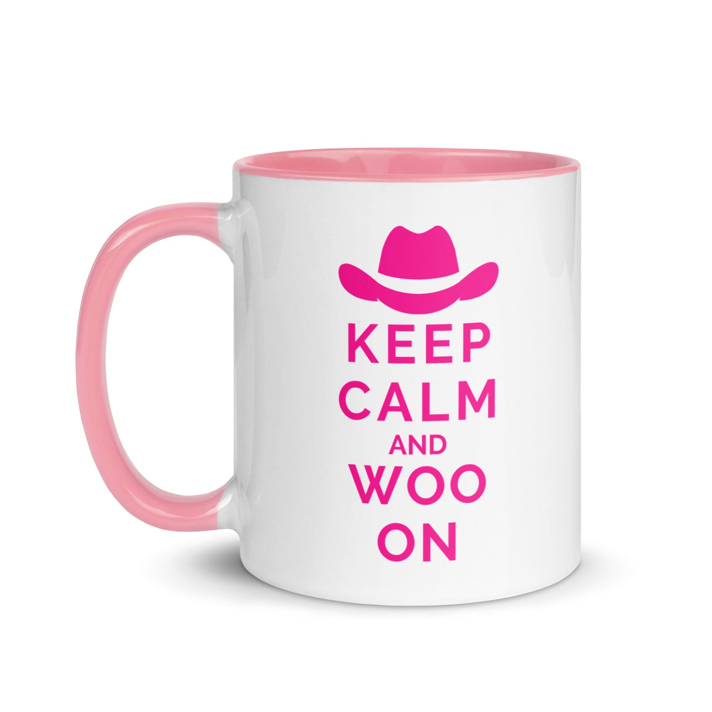 Woo Girl "Woo On" Mug with Color Inside
